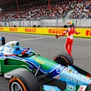 Ce fut une émotion pour Mick Schumacher alors qu'il était comblé d'amour à Spa-Francorchamps. Faites glisser pour plus d'images