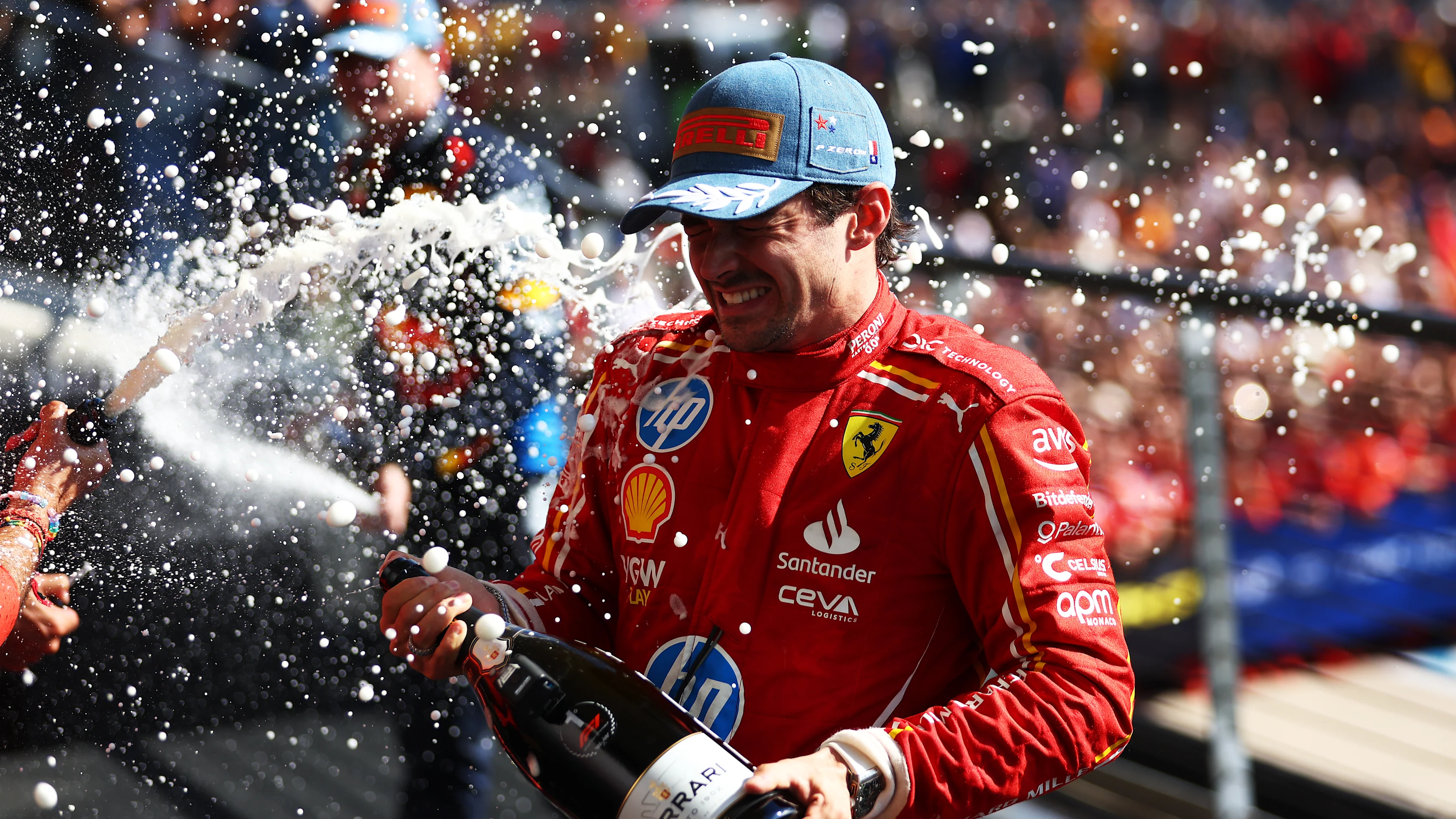 Charles Leclerc est entré au Temple de la renommée du sport automobile américain avec sa victoire éclatante au COTA en 2024