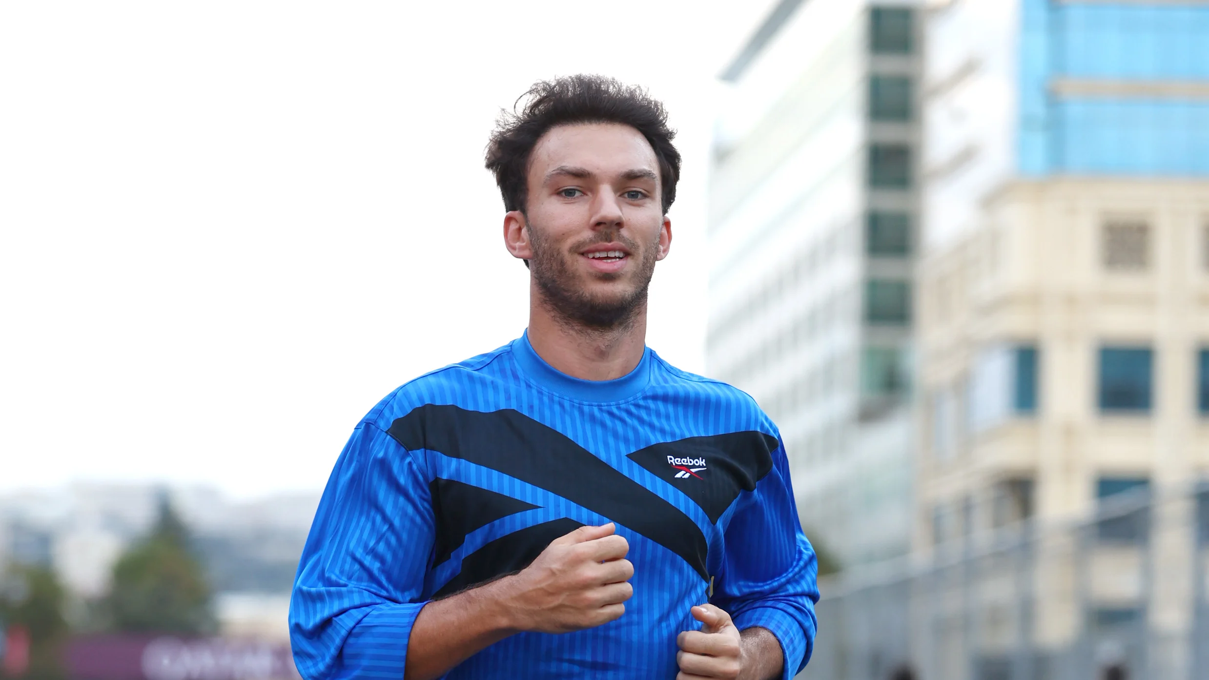 Bakou, Azerbaïdjan - 18 septembre: Pierre Gasly de France et Alpine F1 gère la piste pendant