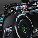 SINGAPORE, SINGAPORE - OCTOBER 05: Andrea Kimi Antonelli of Italy driving the (12) Mercedes AMG Petronas F1 Team W16 on track during the F1 Grand Prix of Singapore at Marina Bay Street Circuit on October 05, 2025 in Singapore, Singapore. (Photo by Rudy Carezzevoli/Getty Images)