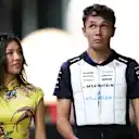 Lily Muni Il a apporté une touche de couleur au paddock dimanche