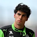 AUSTIN, TEXAS - OCTOBER 18: Eleventh placed Gabriel Bortoleto of Brazil and Stake F1 Team Kick Sauber looks on during the Sprint ahead of the F1 Grand Prix of United States at Circuit of The Americas on October 18, 2025 in Austin, Texas. (Photo by Rudy Carezzevoli/Getty Images)