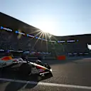 MEXICO CITY, MEXICO - OCTOBER 24: Liam Lawson of New Zealand driving the (30) Visa Cash App Racing Bulls VCARB 02 on track during practice ahead of the F1 Grand Prix of Mexico at Autodromo Hermanos Rodriguez on October 24, 2025 in Mexico City, Mexico. (Photo by Bryn Lennon - Formula 1/Formula 1 via Getty Images)