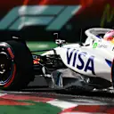 MEXICO CITY, MEXICO - OCTOBER 25: Liam Lawson of New Zealand driving the (30) Visa Cash App Racing Bulls VCARB 02 on track during qualifying ahead of the F1 Grand Prix of Mexico at Autodromo Hermanos Rodriguez on October 25, 2025 in Mexico City, Mexico. (Photo by Hector Vivas/Getty Images)