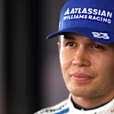 MEXICO CITY, MEXICO - OCTOBER 25: Seventeenth placed qualifier Alexander Albon of Thailand and Williams looks on during qualifying ahead of the F1 Grand Prix of Mexico at Autodromo Hermanos Rodriguez on October 25, 2025 in Mexico City, Mexico. (Photo by Peter Fox/Getty Images)