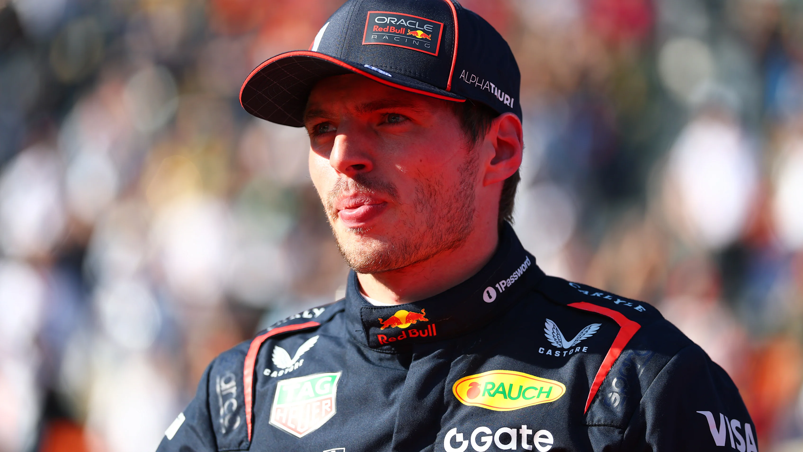 MEXICO, MEXIQUE - 26 OCTOBRE : Troisième place Max Verstappen des Pays-Bas et Oracle Red