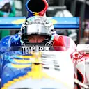 Valtteri Bottas a emmené la BAR Honda 001 pour faire un tour sur le circuit d'Albert Park pendant le week-end du Grand Prix 2025.