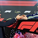 Mel C a joué et partagé un moment avec le président et chef de la direction de F1 Stefano Domenicimi