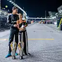 Carmen Montero Mundt a secoué un look géométrique dimanche