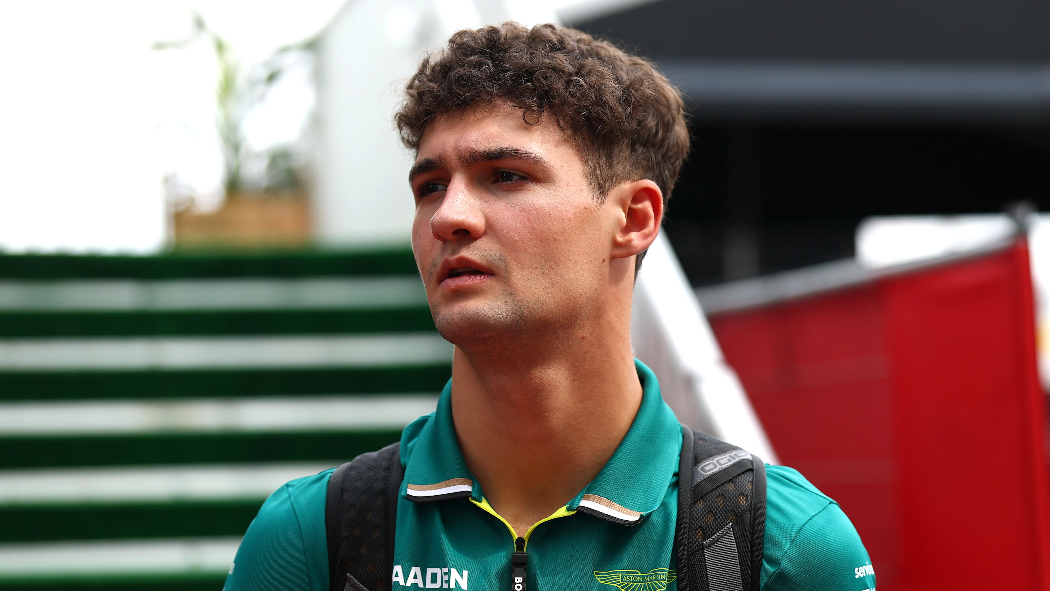 AUSTIN, TEXAS - 16 OCTOBRE : Jak Crawford des États-Unis et Aston Martin F1 Team arrivent dans le