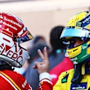 Oscar Piastri a également enfilé un casque inspiré de Senna à Monaco en 2024