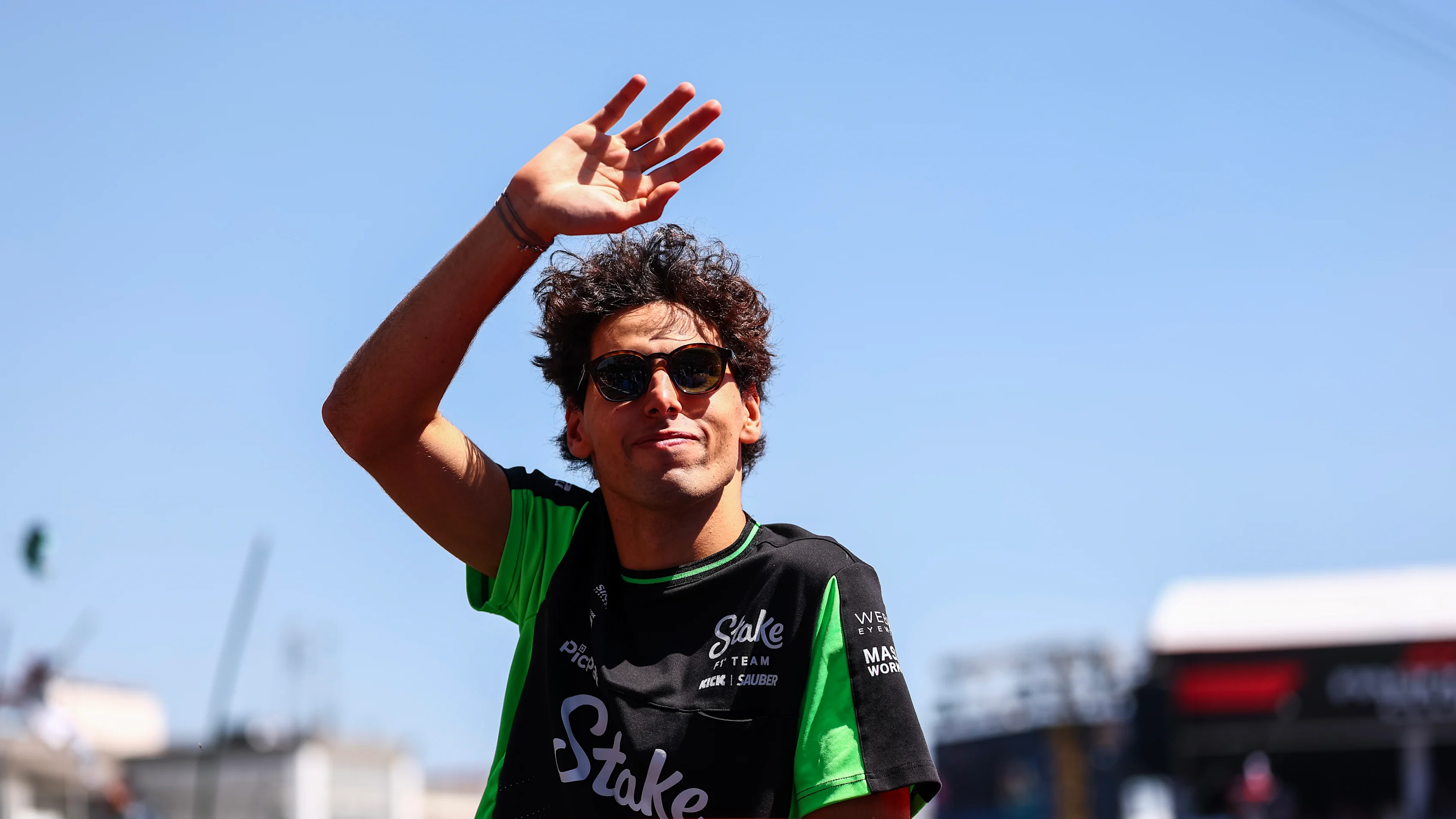 MEXICO, MEXIQUE - 26 OCTOBRE : Gabriel Bortoleto du Brésil et Stake F1 Team Kick Sauber vagues