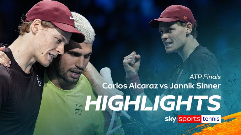 Faits saillants de la finale des finales ATP entre Carlos Alcaraz et Jannik Sinner