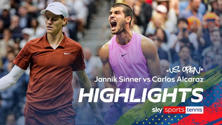 Jannik Sinner contre Carlos Alcaraz | Faits saillants de la finale de l’US Open
