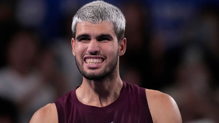 Carlos Alcaraz, Open du Japon 2025 (Associated Press)