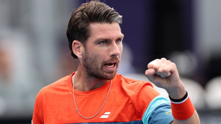 Le Britannique Cam Norrie a réussi son premier match à l'ASB Classic à Auckland