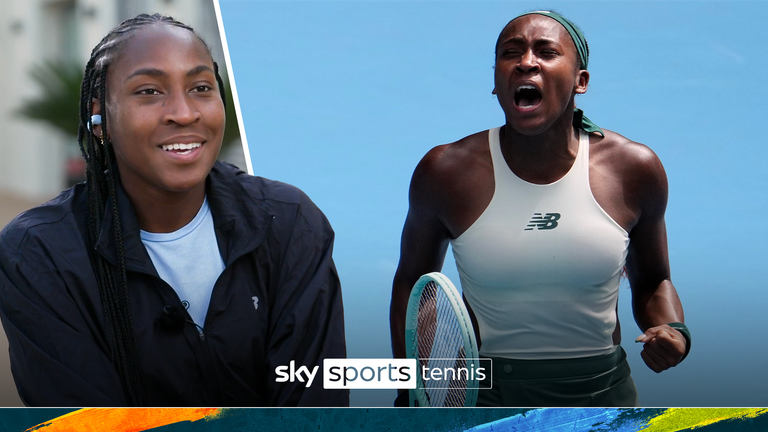 Le podcast Sky Sports Tennis parle à Coco Gauff.