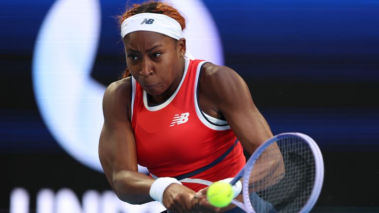 Coco Gauff, United Cup tennis 2026 (Getty Images)