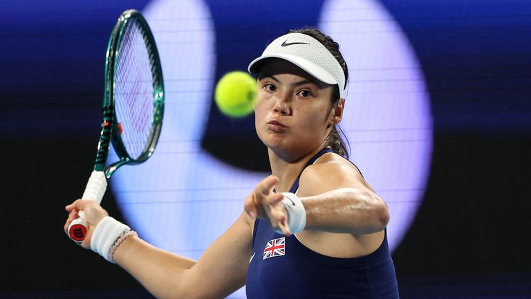 Emma Raducanu, de la Grande-Bretagne 