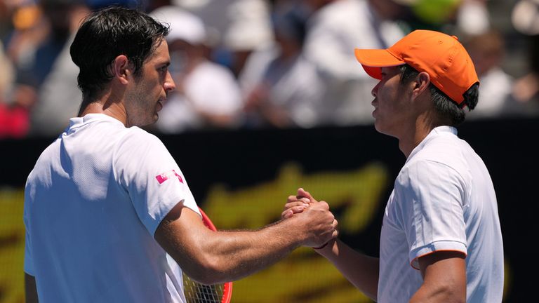 L'apprenant Tien a battu Nuno Borges pour réserver une réunion à l'Open d'Australie avec Daniil Medvedev