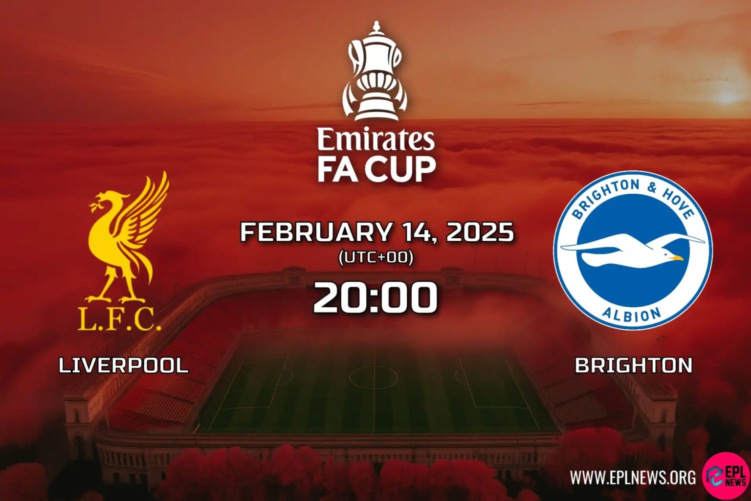 Aperçu de la FA Cup Liverpool vs Brighton : les Reds accueillent les Seagulls avec une progression en Coupe en jeu