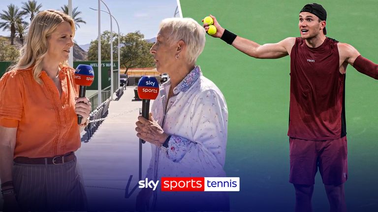 Gigi et Martina sur le obstacle Draper