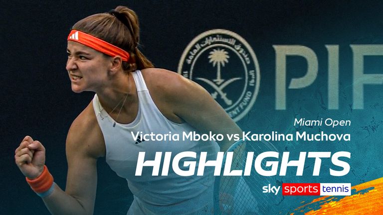 Victoria Mboko contre Karolina Muchova