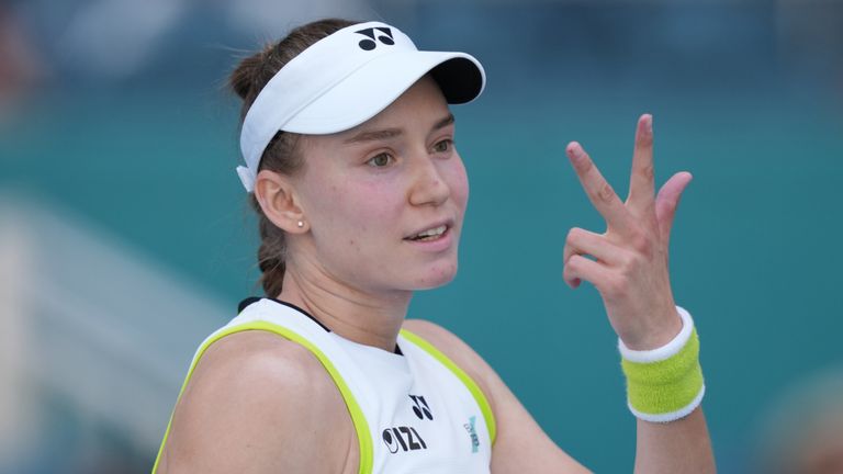 Elena Rybakina, du Kazakhstan