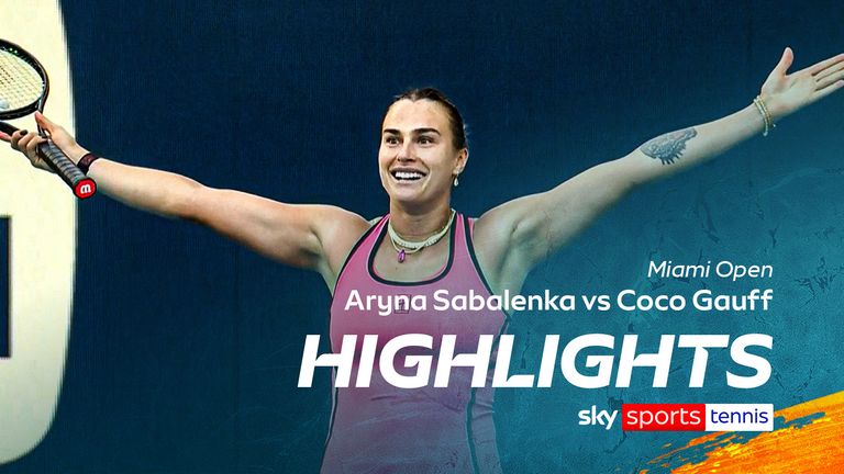 Aryna Sabalenka contre Coco Gauff