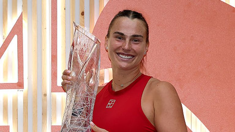 Aryna Sabalenka a remporté la victoire à Miami en remportant son deuxième titre de numéro un mondiale.