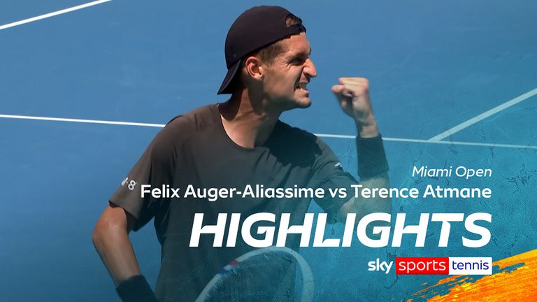 Félix Auger-Aliassime contre Terence Atmane