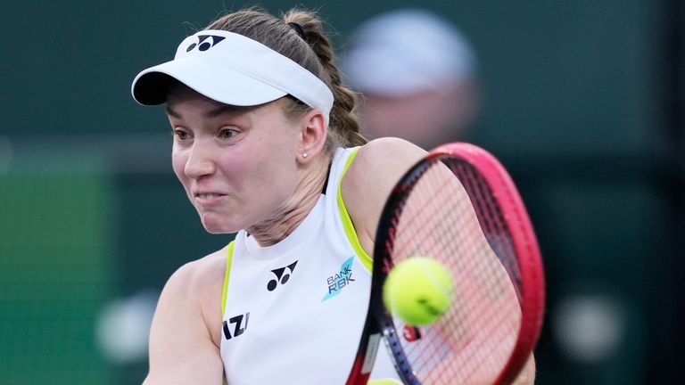 Elena Rybakina, tennis d'Indian Wells (Associated Press)