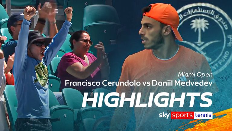 Francisco Cerundolo contre Daniil Medvedev