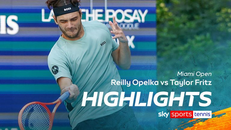 Reilly Opelka contre Taylor Fritz