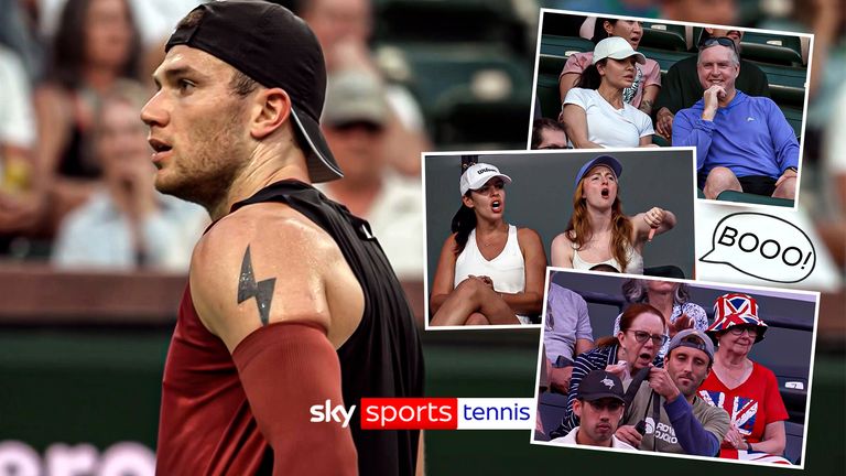 Jack Draper joue à l'Open de Miami