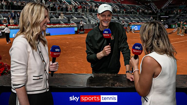 Jannik Sinner bat Rafael Jodar à l'Open de Madrid